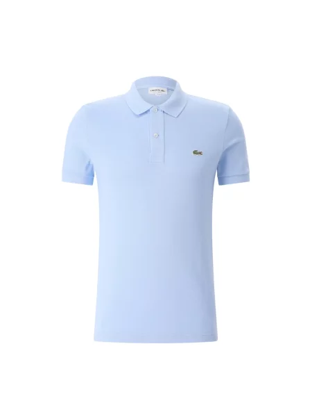Koszulka polo Lacoste z logo niebieska