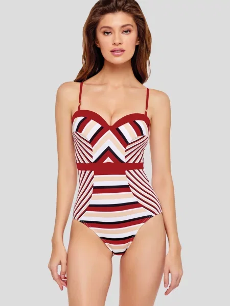 Смугастий купальник Marc&andre