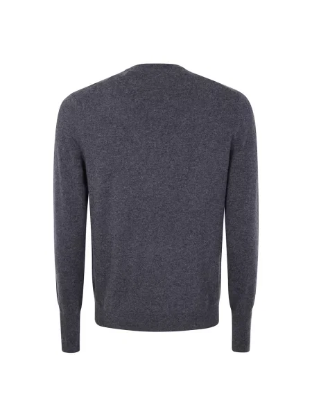 Sweter Ballantyne z kaszmiru szary