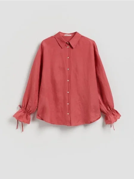 Рубашка Reserved красная