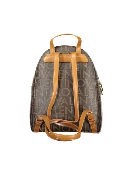 Valentino Bags plecak REGINA RE mały wzorzysty brązowy