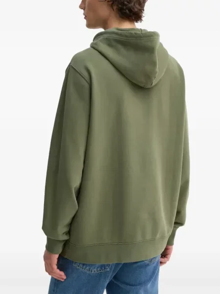 Pantaloni scurți Levi's® cu autograf cu cordon cu decolteu rotund verde