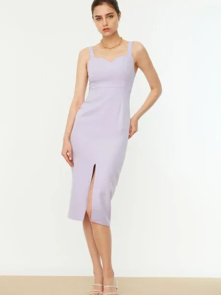 Rochie midi Trendyol gri