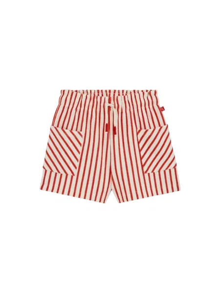 WE Fashion Pantaloni roșu alb