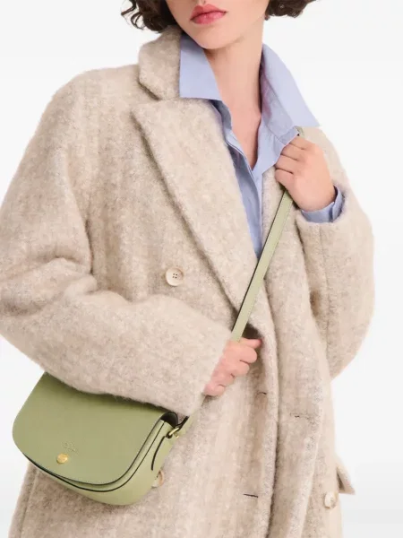 Crossbody táska Longchamp zöld