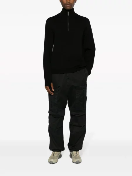 Cargo stiliaus kelnės Stone Island akmenys juoda