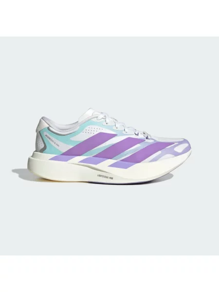 Tenisky adidas ADIZERO EVO SL Exo LIGHTSTRIKEPRO Running Ftwr White/ Violet Fusion/ Pulse Mint EUR 41 bílé