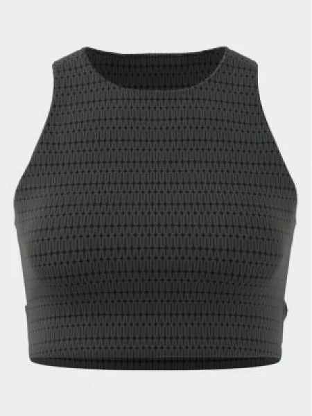 Top na jogu adidas Performance Studio sivá