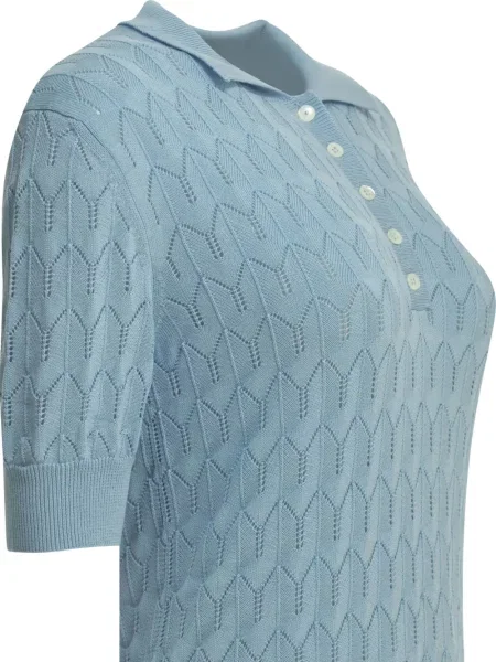 Top Rakki tricotate albastru