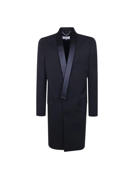 Płaszcz Maison Margiela wełniany czarny