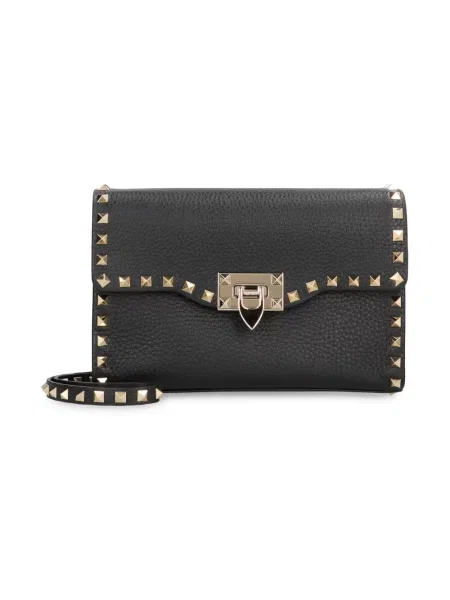 Torebka crossbody Valentino skórzana czarna