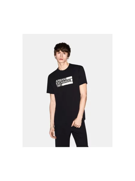 Tričko Eax modrá