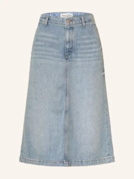 Marc O'polo Spódnica Jeansowa blau