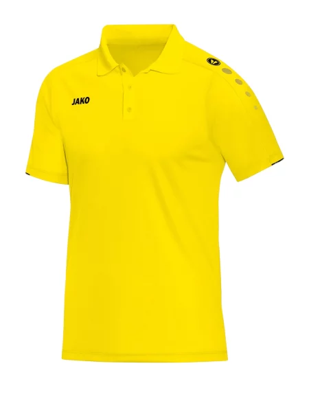 JAKO Tricou funcțional Classico galben negru