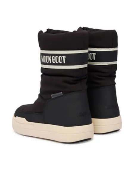 Sniego batai Moon Boot Jr Park Zip High Wp D juoda