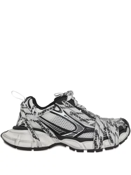 Маратонки Balenciaga с връзки с дантела бяло