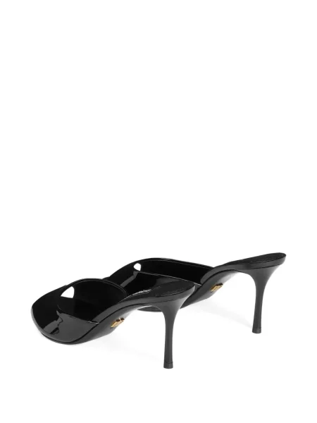 Papuci tip mules Dolce & Gabbana negru