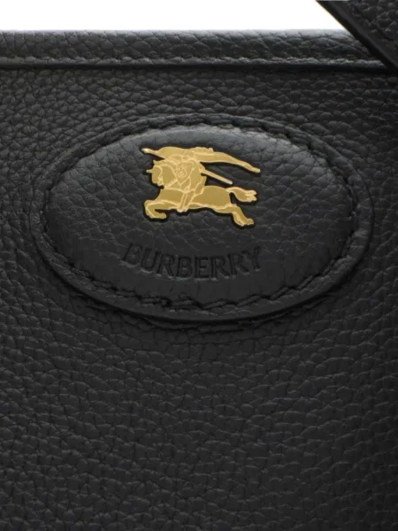 Geantă Burberry în carouri negru