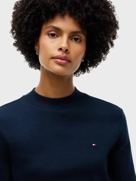 Лонгслів Tommy Hilfiger синій