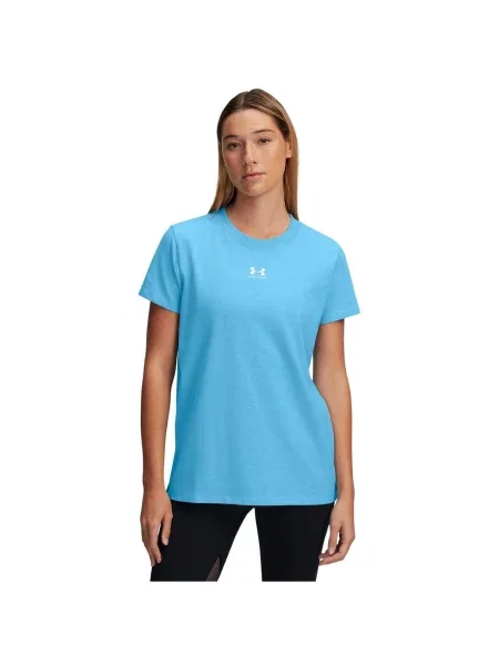 T-shirt Z Krótkim Rękawem Rival Core niebieska