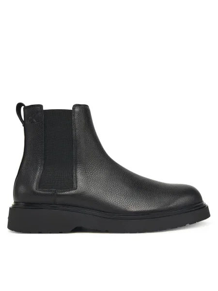 Calvin Klein Боти тип челси Combat Ess Chelsea Boot Lth черен