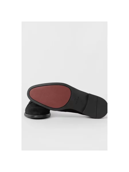 Półbuty Paul Smith zamszowe niebieskie