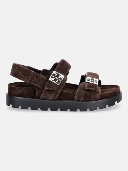 Замшевые босоножки Tory Burch