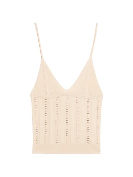 Top Blumarine tricotate cu decolteu în V