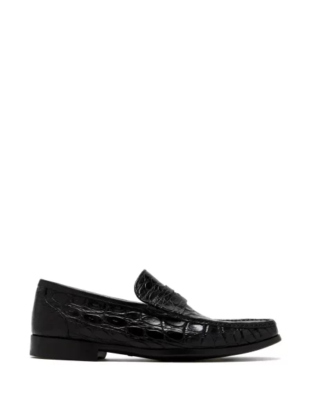 Pantofi loafer Magnanni din piele negru