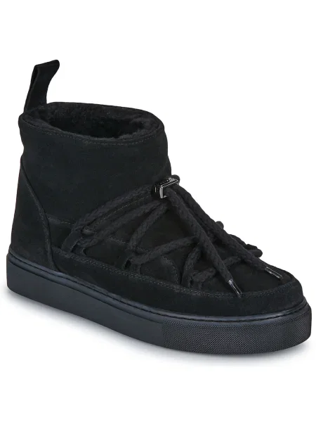 Semišové snehule Inuikii Classic Low čierna
