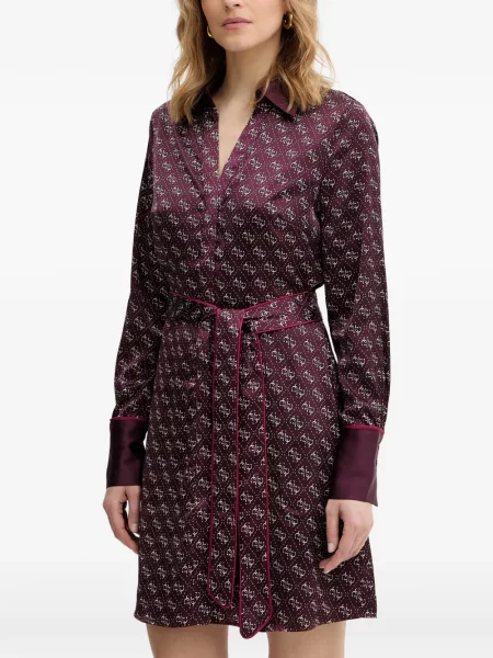 Rochie mini Guess cu imagine violet