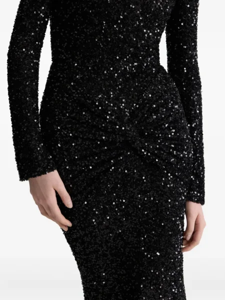 Rochie maxi Patou de costum negru