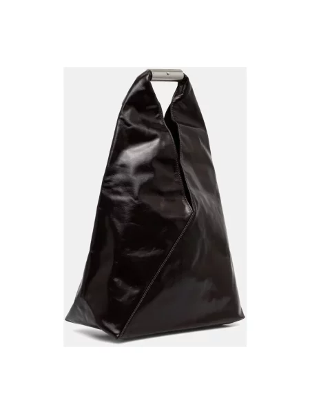 Maison Margiela torebka tote skórzana brązowa