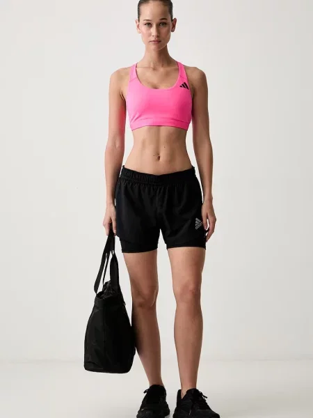 Adidas Performance športová podprsenka Optime Essentials ružová