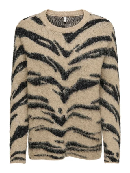ONLY Pulover ONLCOSTA bej negru