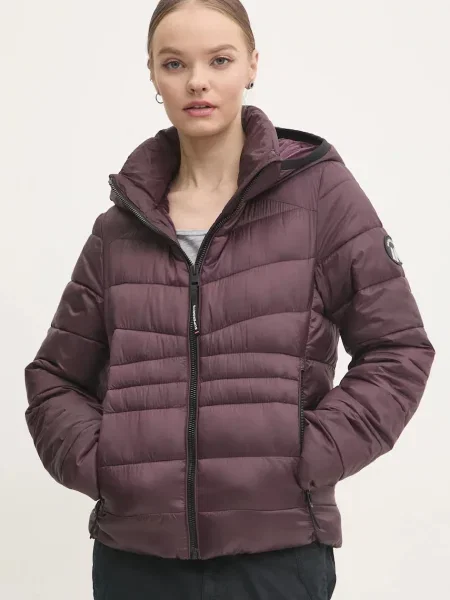 Superdry geaca femei de iarna violet