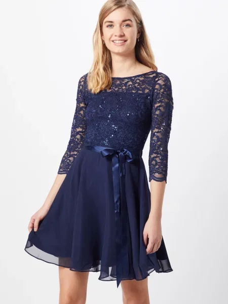 SWING Rochie de cocktail marin albastru