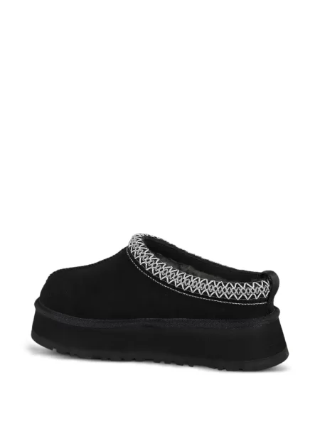 Papuci tip mules Ugg cu platformă negru