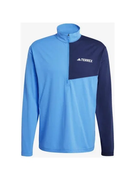 Koszulka z długim rękawem adidas Terrex Multi Climacool half zip XS niebieski
