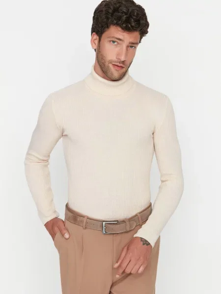 Trendyol Pulover deschis bej