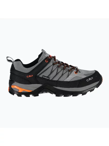 Buty trekkingowe CMP Rigel Low Wp cemento/nero czarne