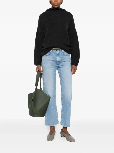 Pulover 's Max Mara cu decolteu în U verde