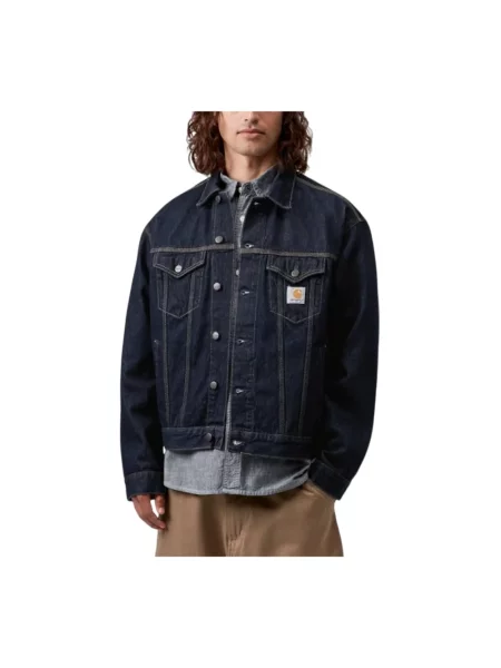 Kurtka Carhartt Wip niebieska