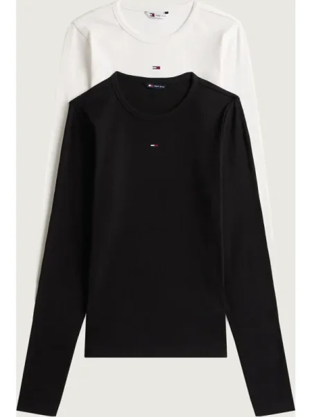 Bluză Tommy Jeans negru