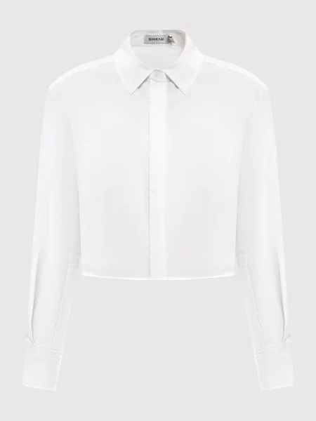 Укорочена сорочка Renata Simkhai біла