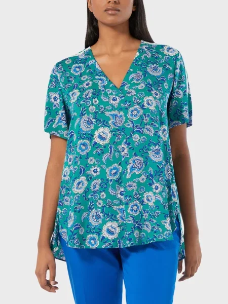 Блуза Marina Rinaldi зелена