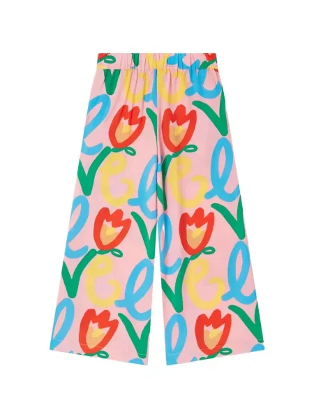 Spodnie dziecięce Stella Mccartney różowe