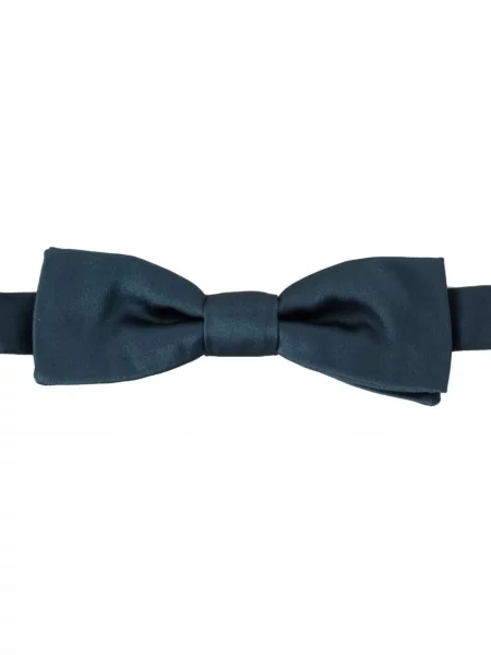 Jedwabny krawat Dolce And Gabbana niebieski
