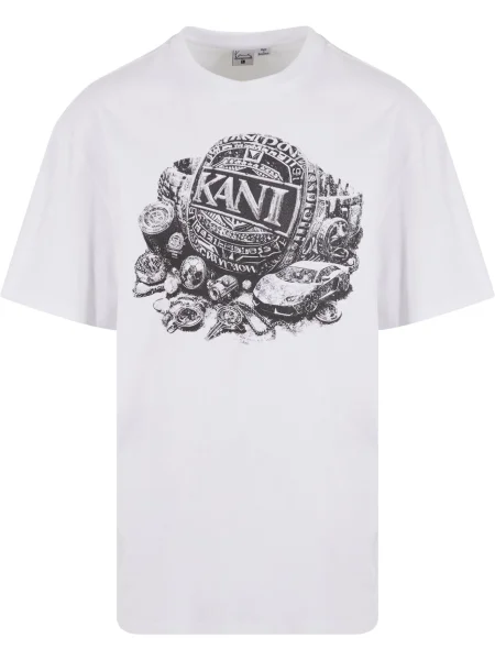 Karl Kani Tricou Icy Watch negru alb