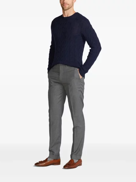 Kašmyro megztinis Ralph Lauren Purple Label mėlyna